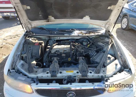 2000 Buick Century Custom из США, поврежденный, VIN 2G4WS52J1Y1106279